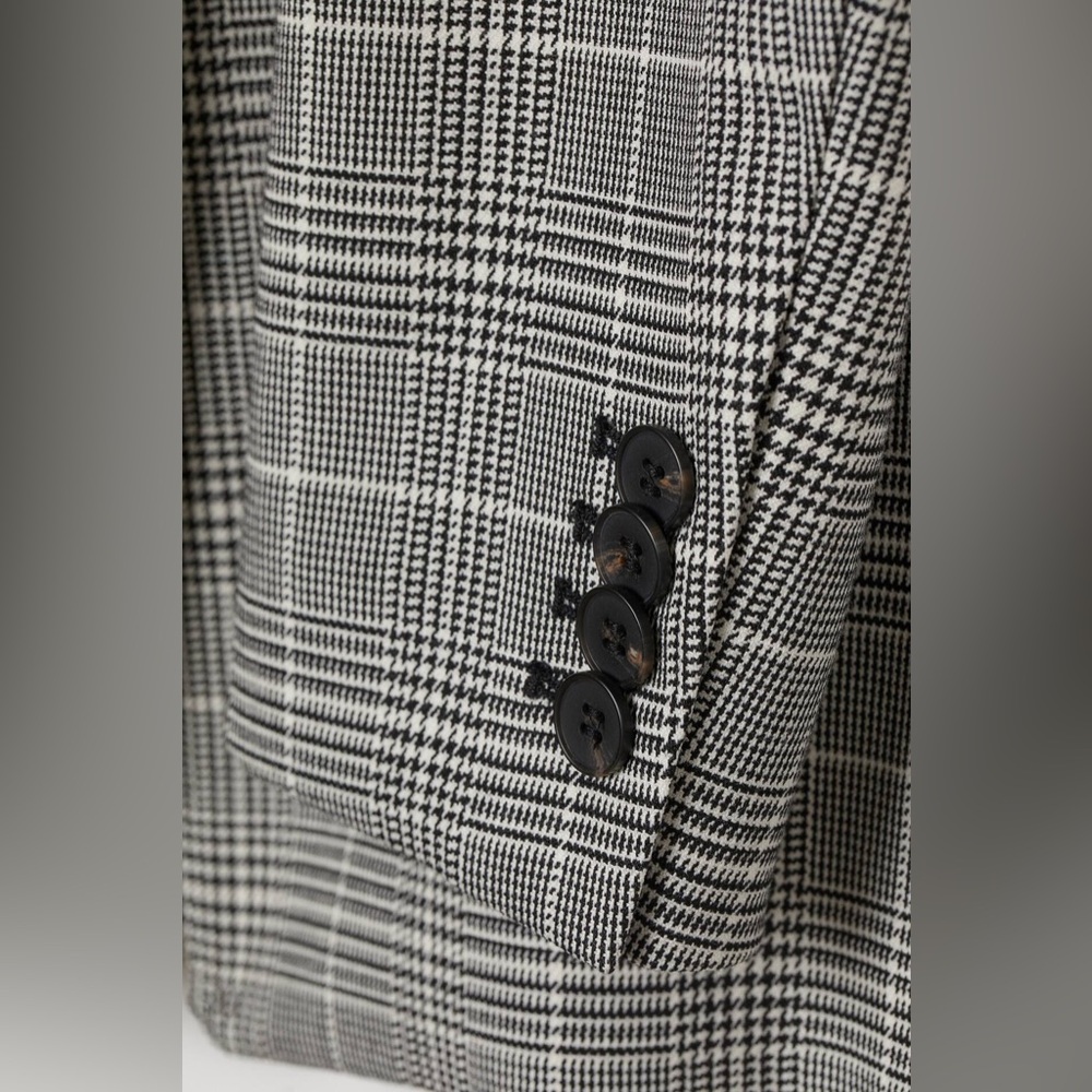 H&M Classic Gray Tailored Blazer - Picture 15 of 16